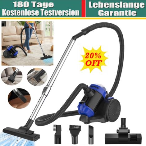 1.5L Staubsauger Beutellos Bodenstaubsauger Zyklon Sauger 3600W HEPA Filter