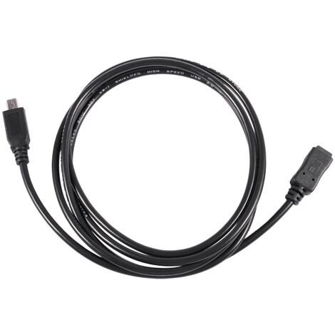 1.5M Mini Usb B 5Pin Mâle A Rallonge Cord Cord Adapter Noir