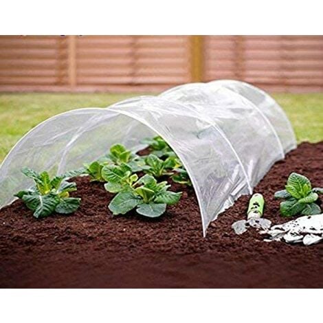 VEVOR Chicken Wire Cloche 5 Packs 13 Diameter x 15.7 Height Plant Protector and Cover with Zip Ties & Staples Sturdy Metal Cage Garden Protection