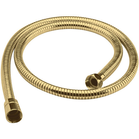 1.5m Shower Hose Flex - Brushed Brass