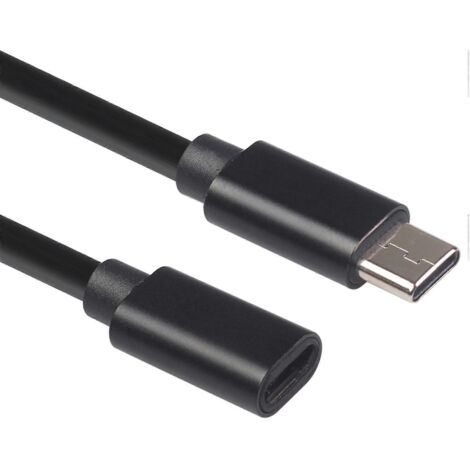 1.5M Type-C Male To Female Extension Cable Charging Extensor Wire--