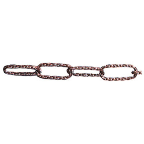 15MT CATENA LAMPADARI RITORTA BRONZATA MM. 3,5