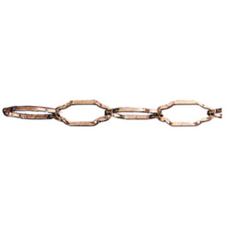 15MT CATENA LAMPADARI SAGOMATA BRONZATA MM. 2,5
