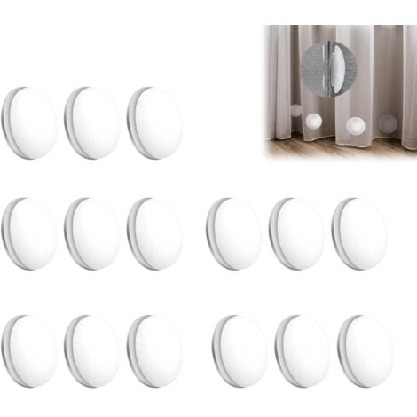 50 Pcs Crochet Plafond Crochet Adhésif 20mm Crochet Plastique Sans