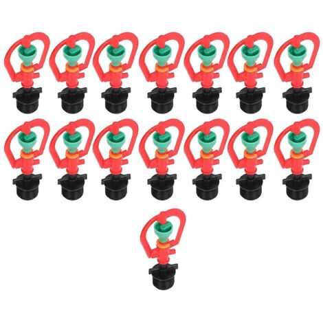 15Set G1/2 External Thread Garden Watering Sprinkler Water Sprayer Nozzle Irrigation Nozzle