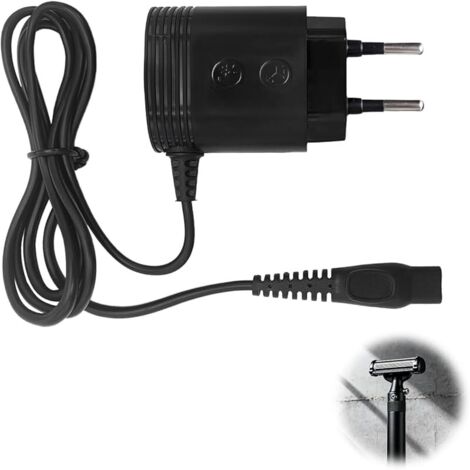 15V Rasoir Chargeur Universel, Chargeur Tondeuse Rasoir, Tondeuse Barbe d'alimentation Chargeurs, Compatible HQ8505, 7000, 5000, 3000, MG5750, MG7790, MG7770, MG7720, BG5020, Sécurité et Performance