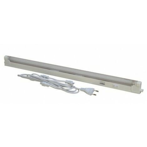 15W 75CM LED NEON TUBE COMPLETE WITH T5 CEILING LIGHT WARM WHITE 3000K CABLE