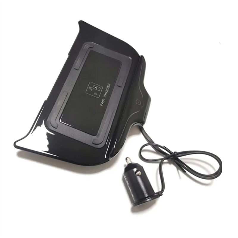 Image of 15W Auto Drahtlose Ladegerät Center Konsole Telefon Schnelle Lade Panel 2017-2023