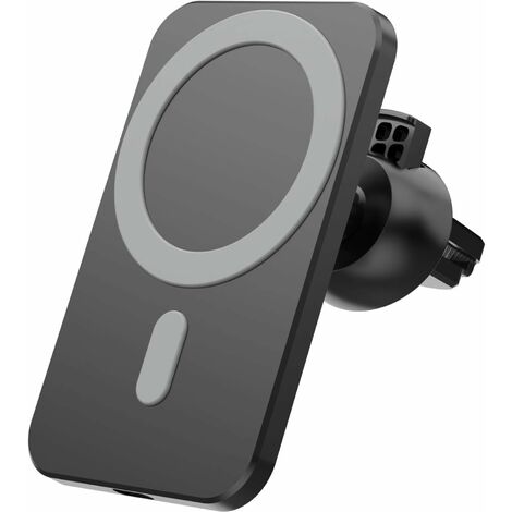 15W sans fil voiture Magsafe chargeur Airvent montage aimant Adsorbable  téléphone support de voiture pour iphone 12 12 Pro Max 12 mini charge rapide