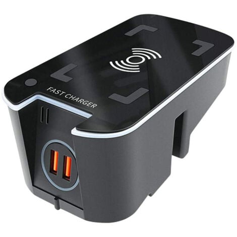 TLILY 15W Car for Qi Wireless Charger Charging Plate Phone Holder for Volvo XC90 S90 XC60 VC60 S60 V90