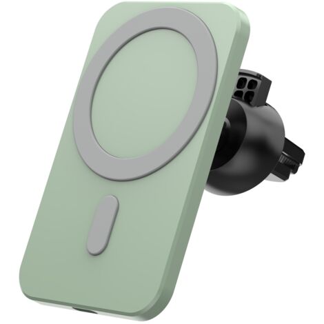 15W kabelloses magnetisches Autoladegerät kompatibel mit iPhone 12/13/14 Pro/Pro Max/mini/14 Plus, Samsung Galaxy S6/S7/S8/S9/S10