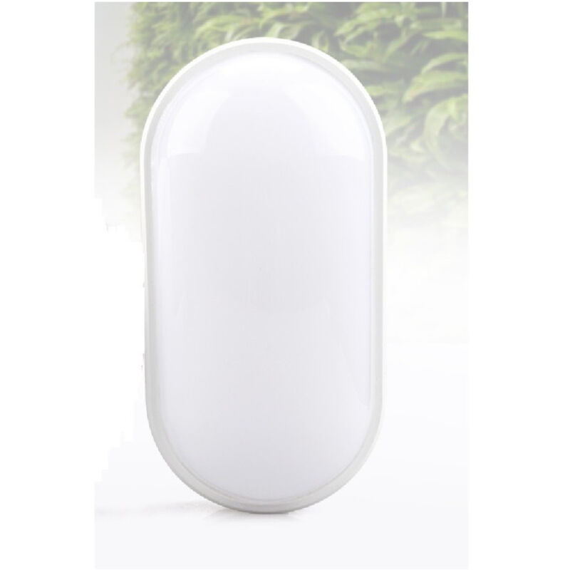 Trade Shop - 15w Oval Tortuga Exterior Interior Pared Lámpara Led Plafón -