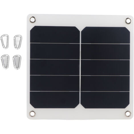15W Solar Panels USB High Conversion Efficiency Light 5V Portable Solar Power Bank for Camping Hiking Biking