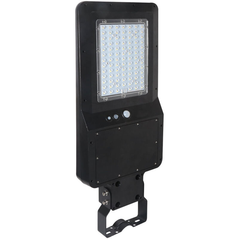 V-Tac Schwarze Solar-straßenlampen - Ip65 - 40w - 4800 Lumen - 4000k