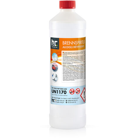 HÖFER CHEMIE GMBH 15x 1 L Brennspiritus 94%