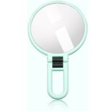 15x Miroir grossissant de poche Miroir cosmétique de vanité portable Vert
