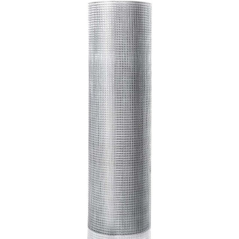 

15x15mm Malla de Alambre Rejilla de Protección Red Metálica Valla de Jardín Protección para Casa y Jardín (1,22 x 15,24 m)