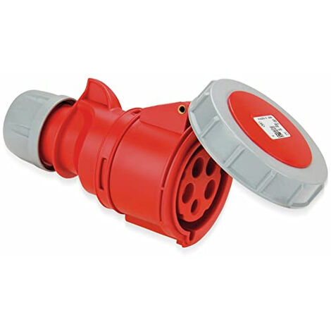 16 A IP67 CLASSE 240 V 2P+E CEEFORM SUPPORT DE CÂBLE BLEU FEMELLE 3 PÔLES PCE (2132-6)