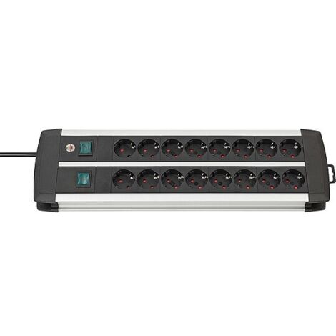 16-fach Steckdosenleiste brennenstuhl Premium Duo-Alu-Line - 3 m