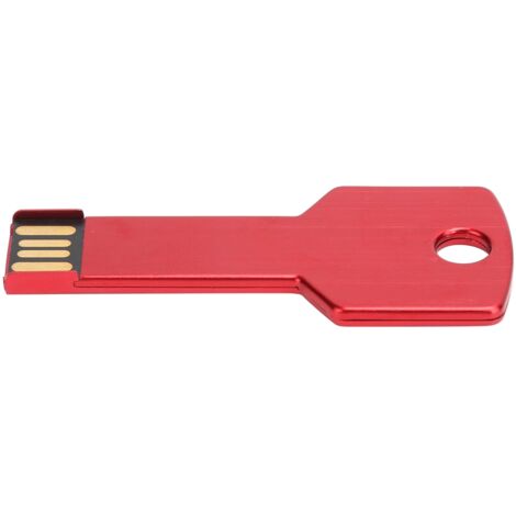 16 GB großer, schlüsselförmiger USB-Stick für Auto, aus Aluminium, tragbarer Speicher