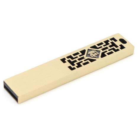16 GB wasserdichter USB-Stick aus Metall – Tragbarer Speicherstick für die Datenübertragung