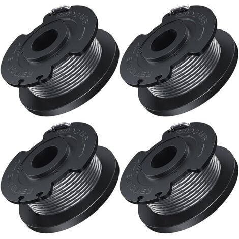 Ø1,6 mm-5m de Longueur Fil Coupe Bordure Compatible avec Bosch Convient pour Coupe-Bordures sans Fil EasyGrassCut,Contient 4 Pièces F016800569 Bobine Coupe Bordure