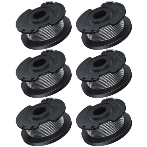 Ø1,6 mm-5m de Longueur Fil Coupe Bordure Convient pour Coupe-Bordures Sans fil EasyGrassCut,Contient 6 Pièces F016800569 Bobine Coupe Bordure