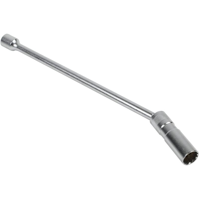 16 mm Douille de Bougie D'allumage - Magnétique Clé à Bougie Pivotant à 360 ° 3/8 ', Outil de Retrait de Paroi Mince Oscillant à 12 Points Compatible