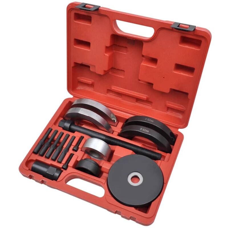 Kit d'outils de roulement de moyeu de roue 16 pcs 62 mm VAG