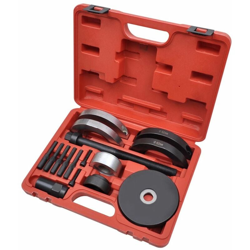 Asupermall - 16 pcs Kit d'outils de roulement de roue 62 mm pour VAG
