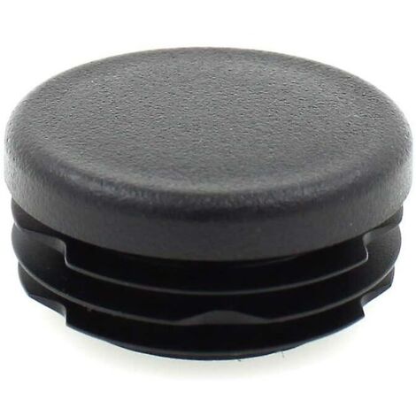 16 Pièces - Bouchons Embouts Rondes Nervurés Pour Pieds Tubulaires De Meubles, Tables & Chaises (30mm) par [Classe énergétique A]