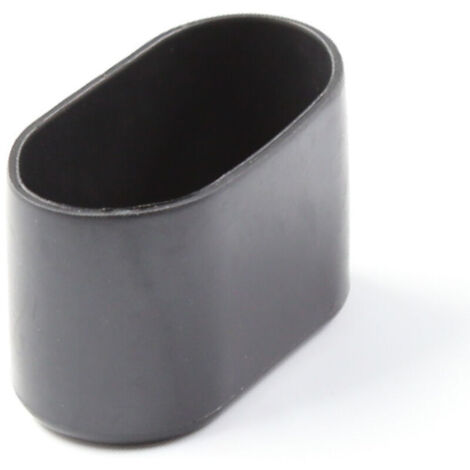 16 pièces chaise jambe Cap chaise jambe protecteur protecteur de sol capuchons  40 x 20mm noir