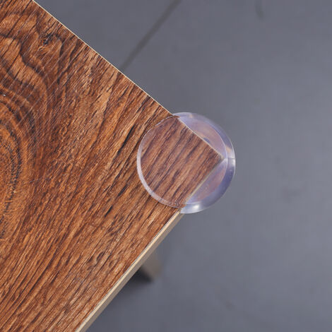 16 pièces de coin anti-collision sphérique pour enfants produits de protection de la vie à la maison coin de table coin de protection en silicone transparent