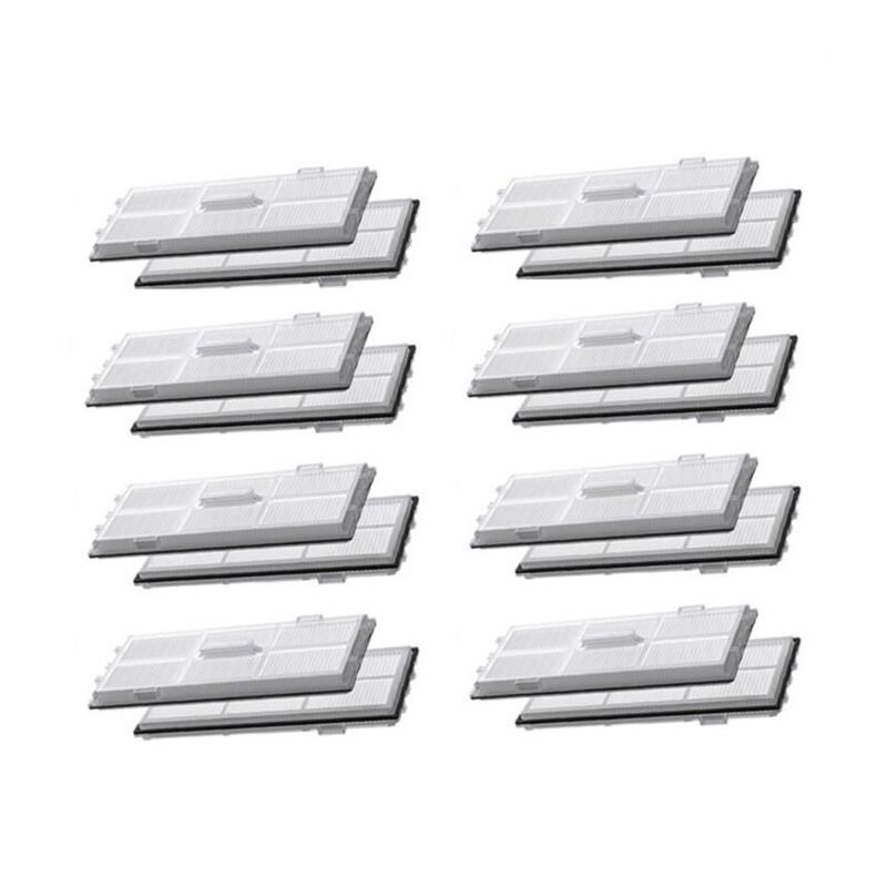 16 PièCes Filtre hepa pour Xiaomi Roborock S8/S8+/S8 Pro Ultra Robot Aspirateur PièCes de Rechange Filtres Lavables