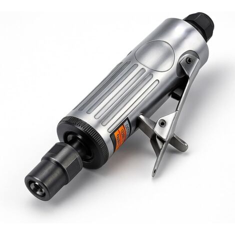 16 Pièces Meuleuse d’Angle Pneumatique,  Kit de Meulage Rotatif 1/4 "1/8" Air Die Grinder Polissage Outil De Gravure avec Têtes et Accessoires Clé 25000RPM -