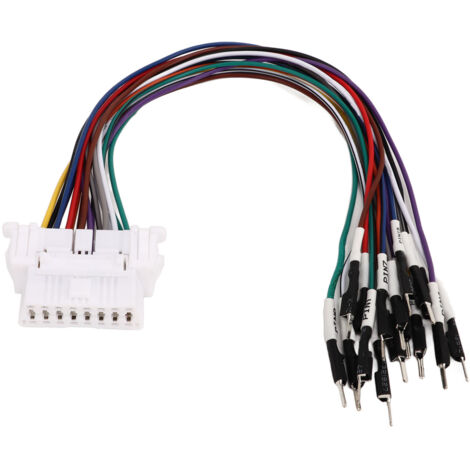 16 Pin OBD2 Stecker Freies Kabel Schweißen Fehler Erkennung Code Diagnose Diagnose Adapter
