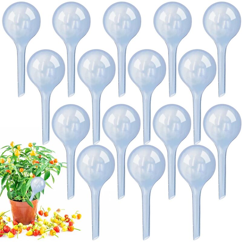 16 plantes arroser des balles, arrosage automatique des boules en plastique, bulbes d'eau de plante de jardin, pour les plantes extérieures