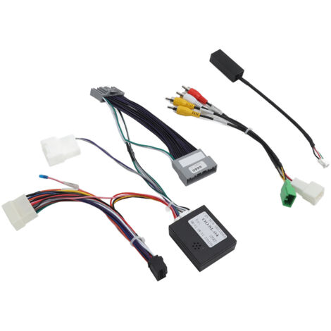 16-poliges Auto-Audio-Stromkabel mit Canbus-Box für Mitsubishi Pajero Outlander 4x4 2014-2020