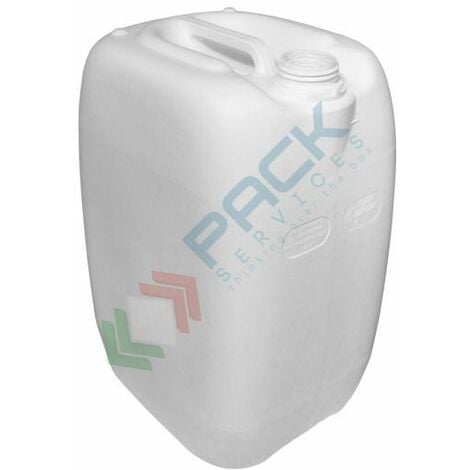 Tanica in Plastica con Rubinetto in Metallo - 25 L Con alloggio Dispenser