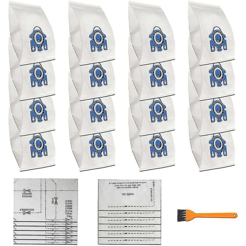 16 sacchetti per l'efficienza del sacchetto per la...