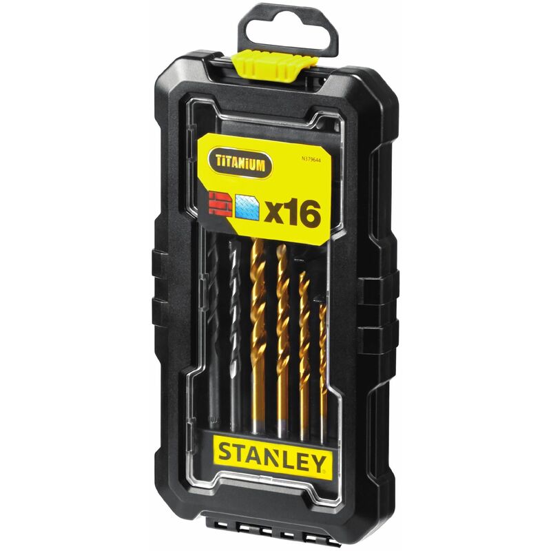 Image of 16-teiliges Set zum Bohren und Schrauben Stanley STA7221-XJ