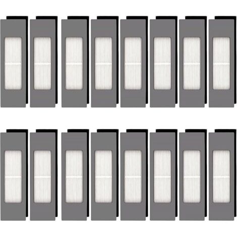 (16 Stück) N10 HEPA-Filter für Ecovacs DEEBOT OZMO N10 N10 Plus 920 950 T8 AIVI Max T9 T5 N5 N7 N8+ N8 Pro Plus Saugroboter