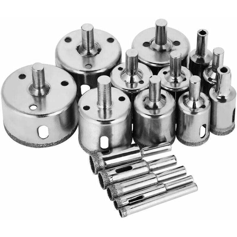 Image of 16-teiliges Glasbohrer-Set im OPP-Beutel