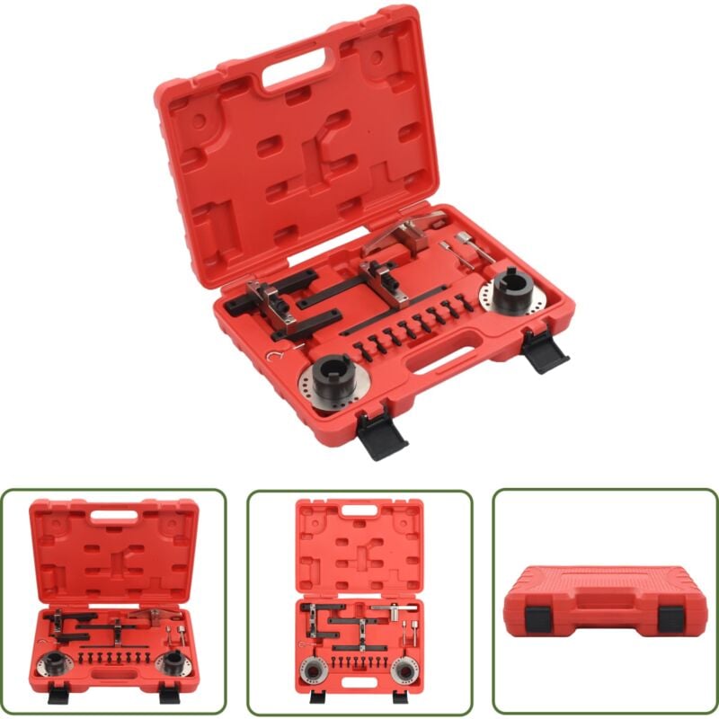 Prolenta Premium - The Living Store 16-tlg. Motoreinstellwerkzeug-Set für Ford - Ford Werkstatt - Motorenservice - Nockenwelleneinstellung