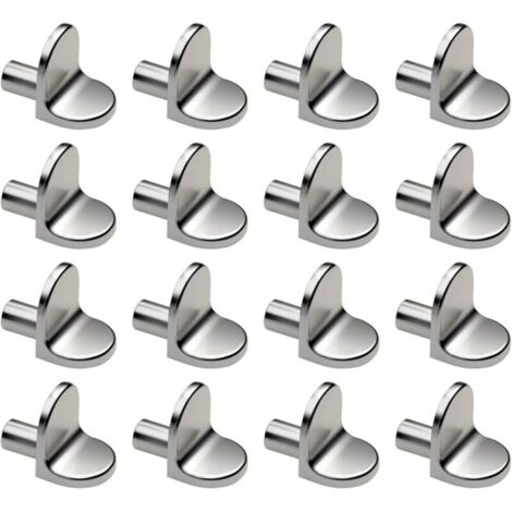 16 x 5 mm Regalträgernägel, Wandregalträger, geeignet für Möbel, Schränke und Regalböden.