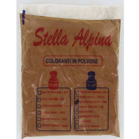16 x OSSIDO P/CEMENTO OMBRA BRUCIATA DA 1 KG