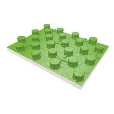 16 x PANNELLO ISOLANTE TERMICO IN POLISTIRENE VERDE Misura: sp. 17mm  - 150kPa - 1.12mq