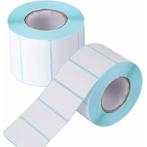 1600 étiquettes auto-adhésives, T-Audace 50 mm x 30 mm étiquettes adhésives thermiques auto-adhésives étiquettes adhésives en rouleau pour imprimantes de bureau, cuisine, magasin.