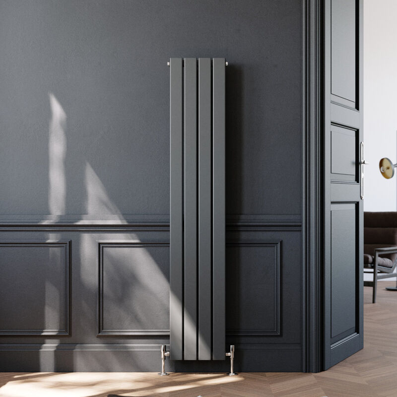 Image of Elegant - Anthracite Vertical Radiator Modern&hellip;