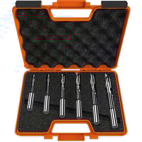 CMT 160.001.00 JEU DE 6 MECHES A MORTAISER DR S=13